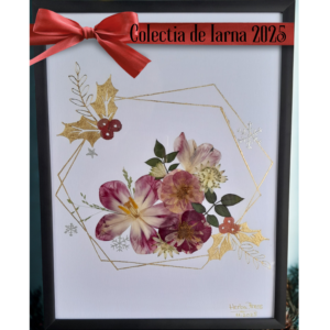 Sărbători de Iarnă 2025, alb, 21x29,7cm