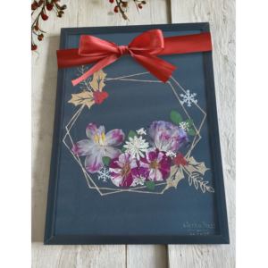 Sărbători de Iarnă 2025, negru, 21x29,7cm